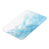 farbenfroher Aquarellhintergrund Magnet (Linke Seite)
