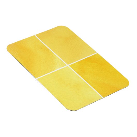 farbenfroher Aquarellhintergrund Magnet (Rechte Seite)