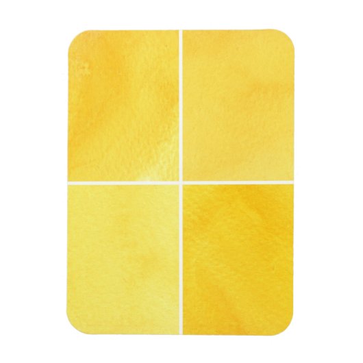 farbenfroher Aquarellhintergrund Magnet (Vertikal)