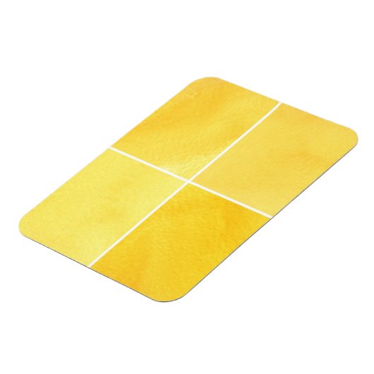 farbenfroher Aquarellhintergrund Magnet (Linke Seite)