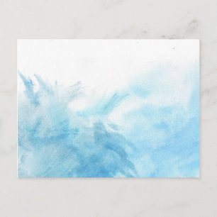 farbenfroher Aquarellhintergrund Postkarte