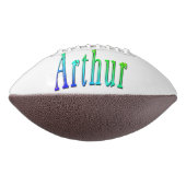 Farbenfroher Arthur Name, Fußball Football (Gedreht 90)