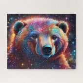 Farbenfroher Bär Puzzle (Horizontal)