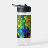 Farbenfroher Baum aus festem Glas - Look II Trinkflasche (Rechts)