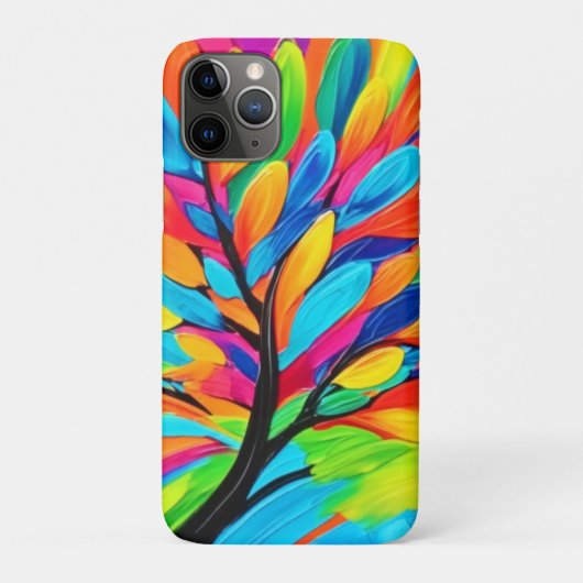 Farbenfroher Baum der Träume Case-Mate iPhone Hülle (Rückseite)