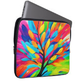 Farbenfroher Baum der Träume Laptopschutzhülle (Vorne Rechts)