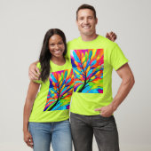 Farbenfroher Baum der Träume T-Shirt (Unisex)