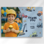 Farbenfroher Bauwagen Geburtstag Vielen Dank Dankeskarte