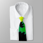 Farbenfroher Blitzschlag für Fraktal Krawatte (Gebunden)