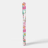 Farbenfroher Blumen-Garten-Monogramm Case-Mate iPhone Hülle (Rückseite / Links)