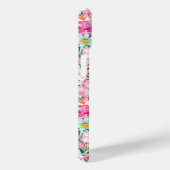 Farbenfroher Blumen-Garten-Monogramm Case-Mate iPhone Hülle (Rückseite / Rechts)
