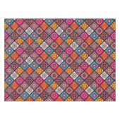 farbenfroher Boho-Stil Tischdecke (Vorderseite (Horizontal))