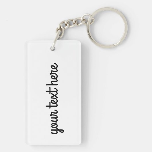 Farbenfroher Cactus Schlüsselanhänger (Rückseite)