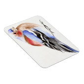 Farbenfroher Chaffinch 2011 Magnet (Rechte Seite)