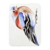 Farbenfroher Chaffinch 2011 Magnet (Vertikal)