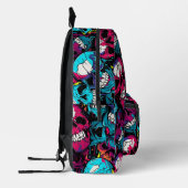 Farbenfroher Chaoskull Bedruckter Rucksack (Links)