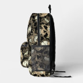 Farbenfroher Chaoskull Bedruckter Rucksack (Rechts)