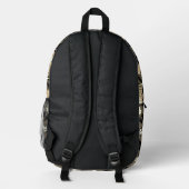 Farbenfroher Chaoskull Bedruckter Rucksack (Rückseite)