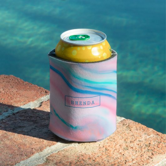 Farbenfroher Chloralagat-Marmor Dosenkühler (In Situ Pool)