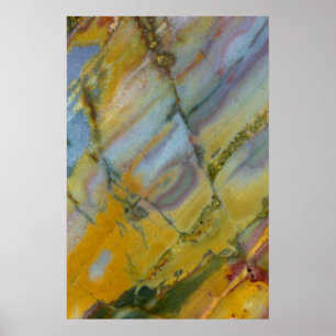 Farbenfroher Crayola-Jasper Poster