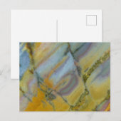 Farbenfroher Crayola-Jasper Postkarte (Vorne/Hinten)