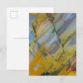 Farbenfroher Crayola Jasper Postkarte (Vorne/Hinten)
