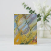 Farbenfroher Crayola Jasper Postkarte (Stehend Vorderseite)