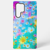 Farbenfroher Daisy Dream, atemberaubendes Array Samsung Galaxy Hülle (Rückseite)