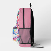 Farbenfroher Dream Schmetterling Rucksack (Rechts)