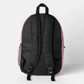 Farbenfroher Dream Schmetterling Rucksack (Rückseite)