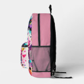 Farbenfroher Dream Schmetterling Rucksack (Rechts)