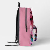 Farbenfroher Dream Schmetterling Rucksack (Links)