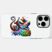 Farbenfroher Feuerdrache Case-Mate iPhone Hülle (Rückseite (Horizontal))