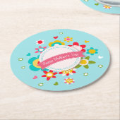 Farbenfroher floraler Muttertag | UNTERSETZER (Angewinkelt)