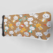 Farbenfroher Fox Cartoon Golf Headcover (Vorderseite)