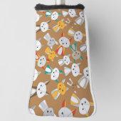 Farbenfroher Fox Cartoon Golf Headcover (Rotieren 90)