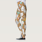 Farbenfroher Fox Cartoon Leggings (Links)