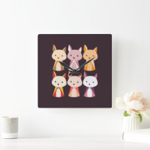 Farbenfroher Fox Cartoon