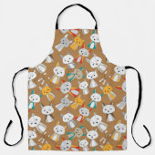 Farbenfroher Fox Cartoon Schürze (Vorderseite)