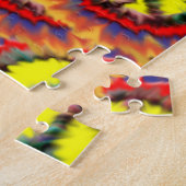 Farbenfroher Frieden Puzzle (Seite)