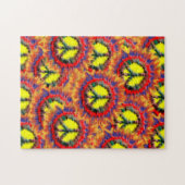 Farbenfroher Frieden Puzzle (Horizontal)