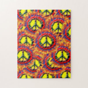 Farbenfroher Frieden Puzzle