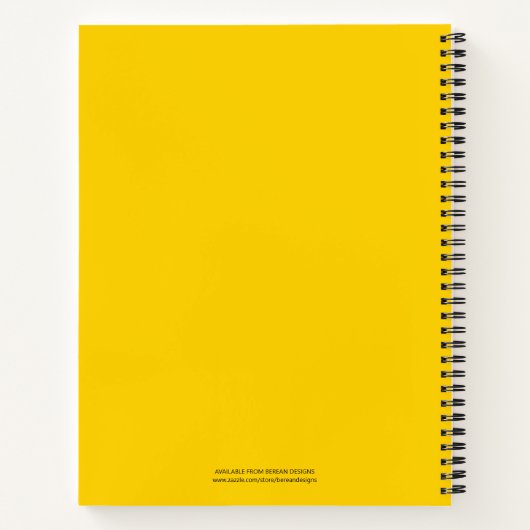 Farbenfroher Frosch Custom Doodles Sketchbook Jour Notizblock (Rückseite)