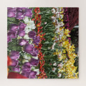 Farbenfroher Frühlingsholzgarten, Elisabeth Park Puzzle (Horizontal)