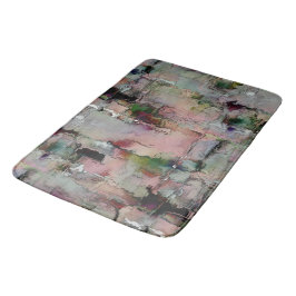 Farbenfroher Gestein dominierte Lachs zu grünlich  Badematte