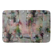 Farbenfroher Gestein dominierte Lachs zu grünlich  Badematte (Vorderseite)