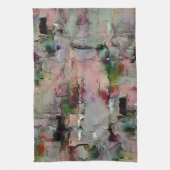 Farbenfroher Gestein dominierte Lachs zu grünlich Geschirrtuch (Vertikal)