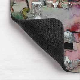 Farbenfroher Gestein dominierte Lachs zu grünlich  Mousepad