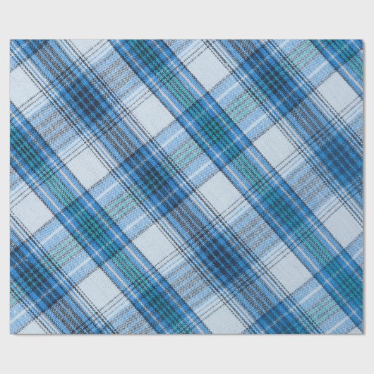 Farbenfroher, gestreifter Stoff Geschenkpapier (Flach)