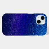 Farbenfroher Glitzer Art iPhone Case (Rückseite (Horizontal))